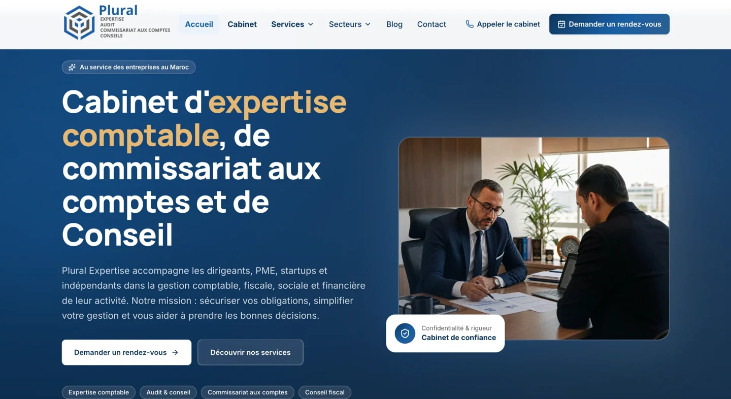 Page d'accueil — Plural Expertise